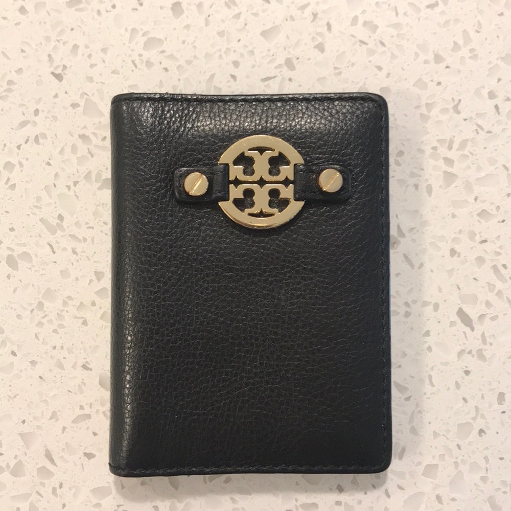 Tory Burch bifold Amanda transit pass card holder